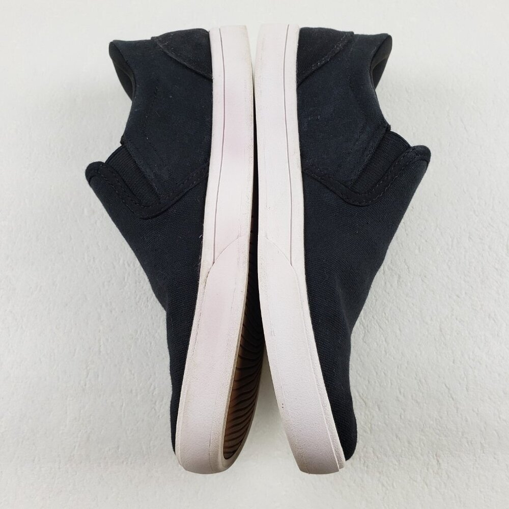 Kizik Venice Slip On Shoe Womens 7.5 Black Canvas Hands Free Casual Sneaker - Picture 8 of 11